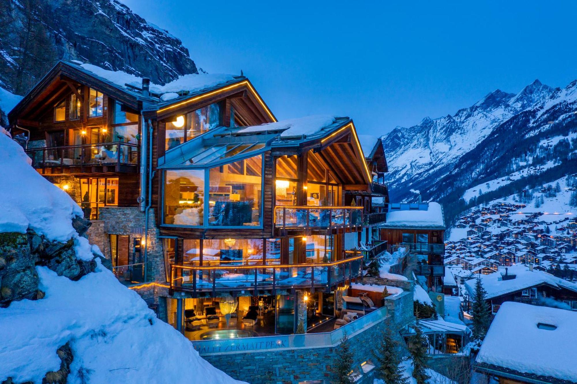Chalet Zermatt Peak - Your Own Private Luxury Chalet - Includes Professional Staff And Catering - Voted World'S Best Chalet Exterior foto